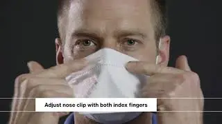 How to use: FFP2 flat-fold respiratory protection mask uvex silv-Air lite 4200 (EN)