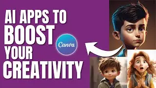 Best AI Apps Embedded in Canva 2024 | AI Apps in Canva | Canva for Beginners 