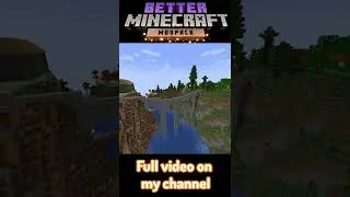 Minecraft 1.18.1 - Bridge Timelapse #shorts