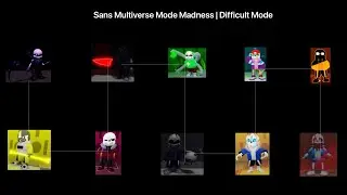 Sans Multiverse Mode Madness | Difficult Mode