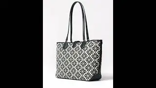 kate spade new york - Spade Flower Jacquard Medium Open Tote - Sand Multi