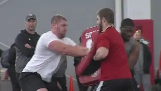 NFL scouts descend on NIU while Sutton Smith & Max Scharping look forward to the draft
