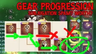 Gear Progression Guide. Equipment Raid yang Worth di Awaken Summoners War Chronicles