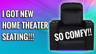 THE MOST COMFORTABLE HOME THEATER SEATS!!! | VALENCIA PIACENZA SEATS