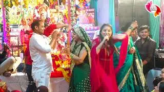 MANISHA RAWAT JI ~ मैंने वैष्णो घुमा दे रे ओ नंदी के वीरा ~जोड़े ने क्या खूब डांस किया ~Dance bhajan