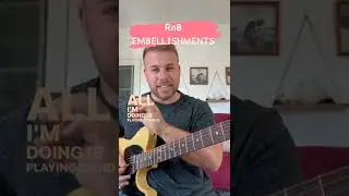 Аккордовые украшения в стиле R&B и Neo Soul [Совет по игре на гитаре] #шорты