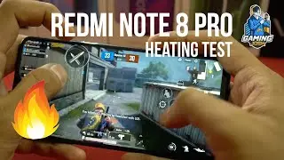 Redmi Note 8 Pro PUBG Heating Test - Only 10 minute TDM Boils in Summers? | Hindi