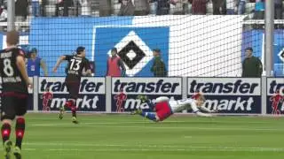 Timo Werner With A Diving Header Goal On His Debut With Hamburg