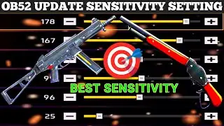 2026 Best Auto Headshot Sensitivity Settings 💀 | All Devices (No DPI) | Free Fire Max