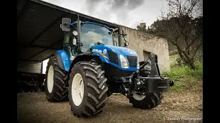 Consegna Newholland t5 115 - Azienda agricola Zambito - Mocciaro Macchine agricole