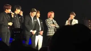 160319 Super Camp in Bangkok - Ryeowook's Salute