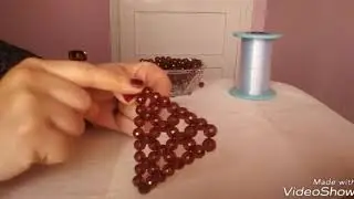 طريقه عمل مفرش القلوب الجزء الثاني ❤️