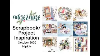 SCRAPBOOK INSPIRATION | October 2020 Hipkits