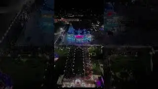 Prem Mandir Vrindavan Drone View🔥 #shortvideo #shorts