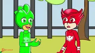 Pj Mask Life  Please Don't Leave Owlette Alone   Pj Mask 2D Animation