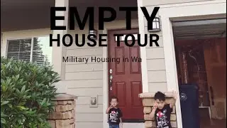 Empty House Tour | Military Housing in Washington