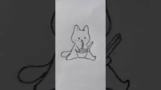 Cute things to draw - 8 #shorts  #art #drawing #easy #kids #cartoon