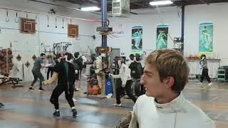 Attack with a Flesche | French Grip | Epee Lesson