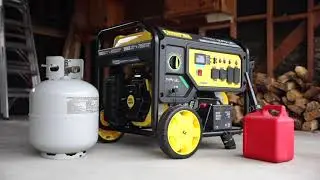 Champion 8500-Watt Dual Fuel Portable Generator with CO Shield&reg; (Model 201083)