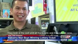 Alabama Man Buys Winning Lottery Ticket
