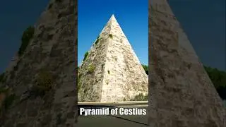 Roman Pyramids: The Meta Romuli & Pyramid of Caius Cestius #historicaltidbits