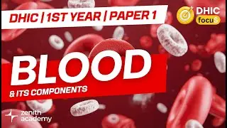 Blood and its components| Anatomy & Physiology Important question | DHIC |1st year | Paper 1 |Focus