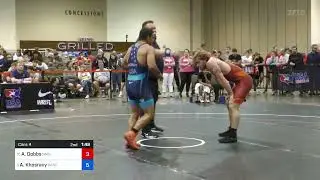 2024 Greco-Roman Senior World Team Trials : Aaron Dobbs vs Arvin Khosravy: 82 KG Con Quarters