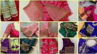 Stunning Bridal Blouse Designs | Latest Maggam Work Blouse Design | bridal blouse designs