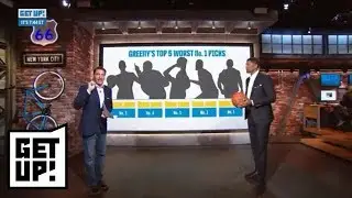Mike Greenberg and Jalen Rose's worst NBA No. 1 draft picks ever | Get Up! | ESPN