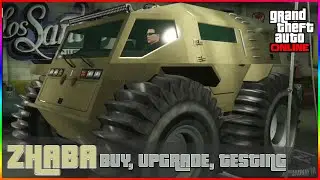 GTA ONLINE - BUYING ZHABA, UPGRADE, CUSTOMIZE, TEST, BREAK, DESTROY, RACE AND REVIEW
