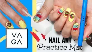 VAGA Tutorial: How to use NAIL ART Stamping mat?