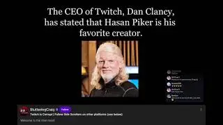 🔁 StutteringCraig Loops Viral Hasan Clip Compilation Nonstop on Twitch