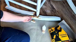 DIY Wooden Chair Repair: Restore Your Rocking Chair Splintered Leg