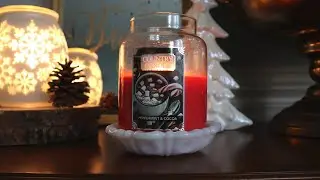 Candle Review: Kringle Country Candle Peppermint & Cocoa
