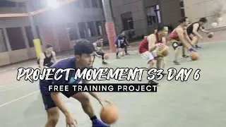 PROJECT MOVEMENT SEASON 3 DAY 6 [ FREE TRAINING PROJECT] #basketballtraining #freetraining #fyp