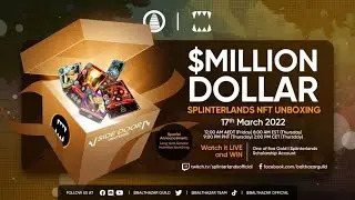 $1 million Splinterlands Pack Opening and Scholarship Giveaway with Balthazar!