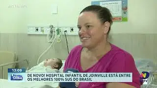 Referência em saúde pública, Hospital Infantil de Joinville está entre os 100 melhores 100% SUS