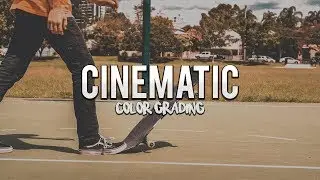 CINEMATIC Lumix Cinelike D COLOR GRADING Test!