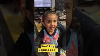 Her wish is my command....| Healthy popsicle #homemade #nosugarrecipe #allnatural
