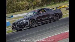650hp R34 GTR testing 2 step launch control