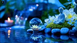Relaxing Sleep Music + Bamboo Water Fountain 🌿 Insomnia Relief, Calm Anxiety & Deep Relaxation
