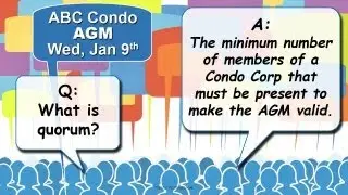 Communicating the AGM to Condo Residents