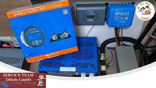 Installation und Test des BMV 712 Smart von Victron Energy