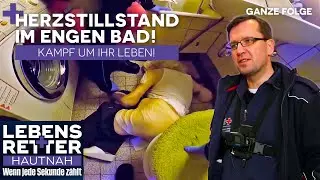 Herzstillstand! - Reanimation im winzigen Badezimmer! | Lebensretter hautnah