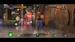 Mcoc: Detonating 99 hexes with a 5 star rank 3 Hood