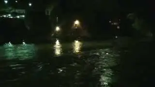 Flooding in the Colonial Industrial Quarter of Bethlehem, Pennsylvania on June 15, 2015