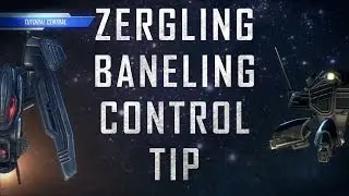 Starcraft 2: Zergling Baneling Control Tip