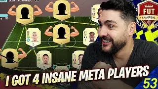 FIFA 20 I SOLD MY ICON AND GOT THESE INSANE 4 META PLAYERS TO GET TOP 100 in FUTCHAMPIONS