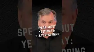 Speak About Yesterday: Start Recording