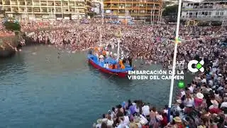 Embarcaci&oacute;n de la Virgen del Carmen y San Telmo en el Puerto de la Cruz | PROMO 15/07/25